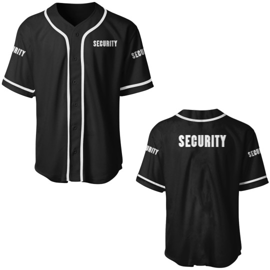 Discover Security Guard for Security Staff Pullover Hoodie Baseball Jerseys