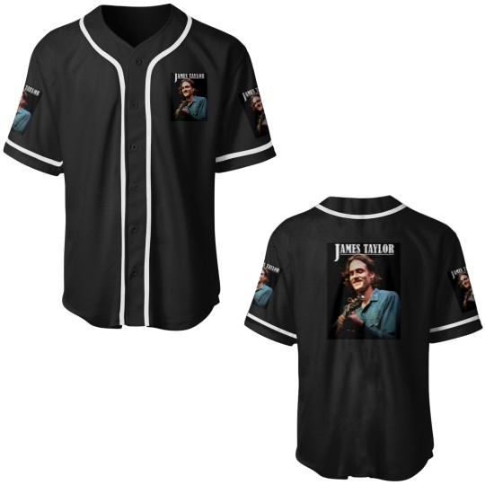 Discover James Taylor Legend Music Band Singer Baseball Jerseys