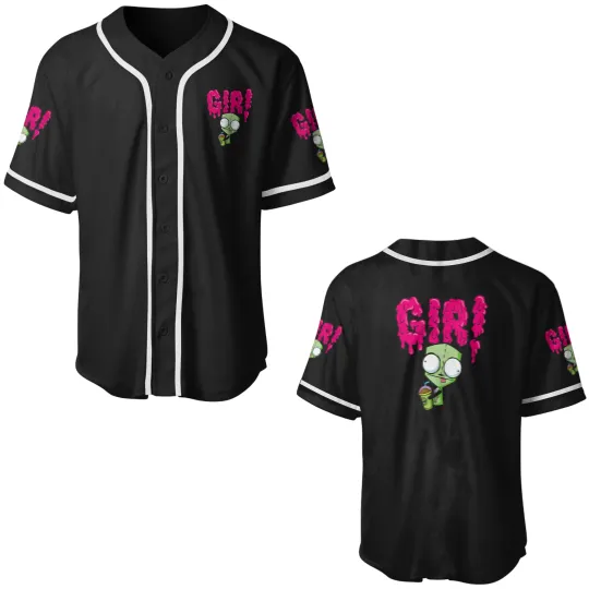 Discover Invader Zim Gir Slime Slush Baseball Jerseys