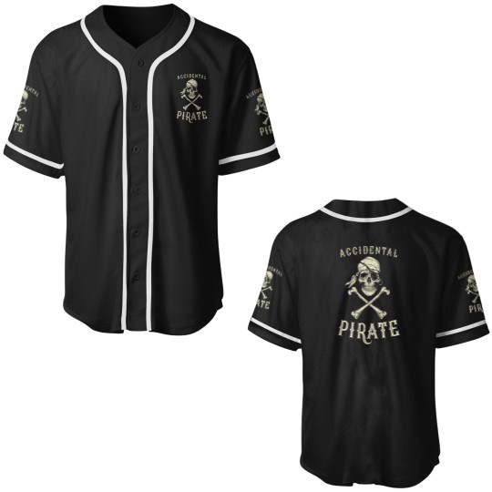 Discover Accidental pirate amputee funny Baseball Jerseys