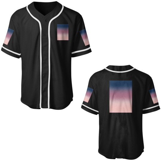 Discover Blue purple pink Ombre Baseball Jerseys