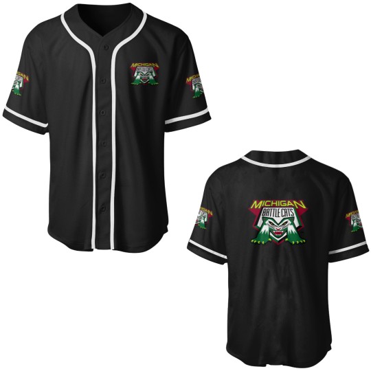 Discover Michigan Battle Cats Baseball Jerseys