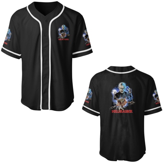 Discover Hellraiser Pinhead funny Baseball Jerseys
