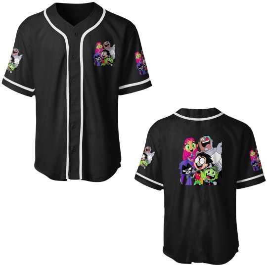 Discover teen titans picture Baseball Jerseys