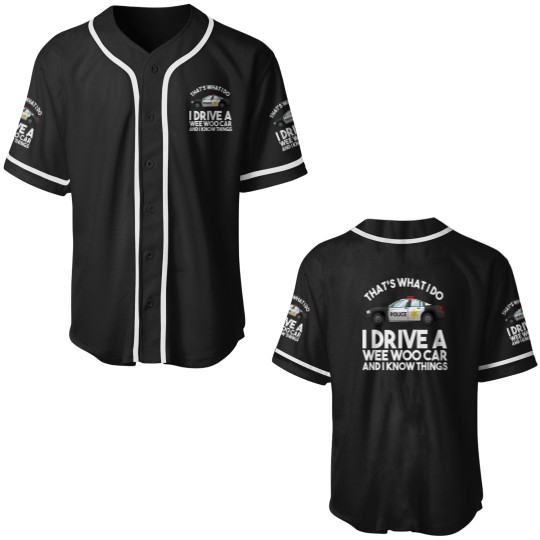 Discover Funny Police Officer Gift For Cop Law Enforcement Men Women Baseball Jerseys