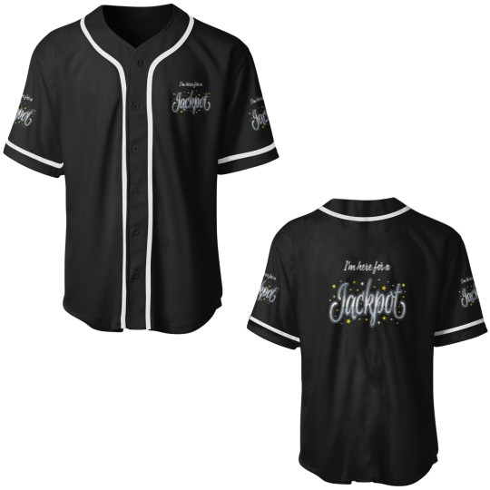 Discover Slot Machine Jackpot Casino Gambling Baseball Jerseys