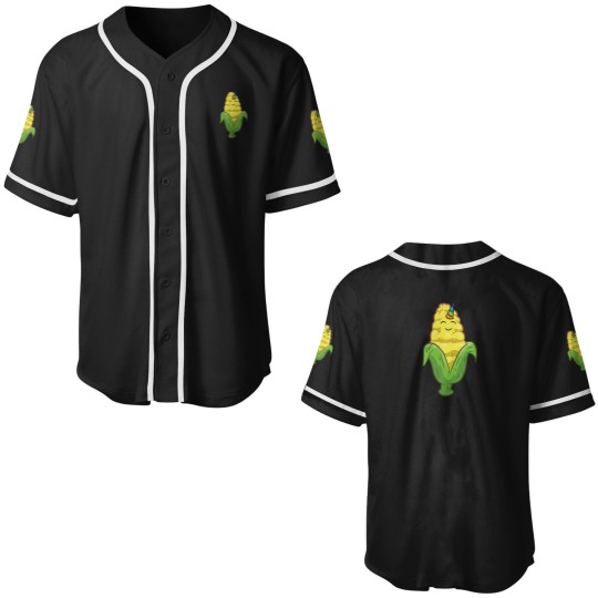 Discover Funny Unicorn Corn Lovers Baseball Jersey