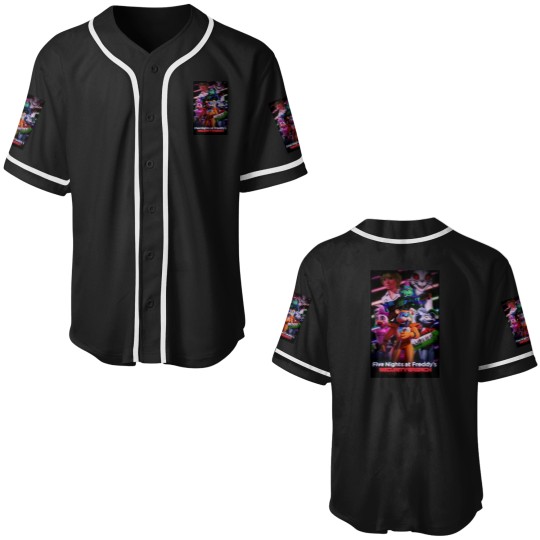 Discover five nights at freddys security breach Baseball Jerseys