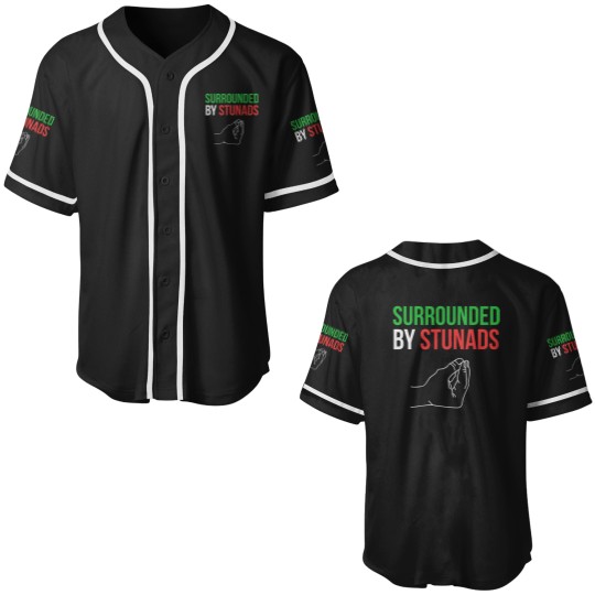 Discover Surrounded by Stunads Funny Italian Sayings Baseball Jerseys