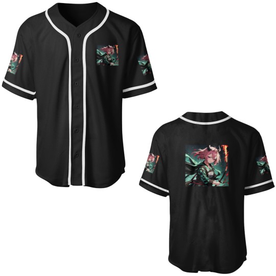 Discover Demon Slayerss Girl With swordss Baseball Jerseys