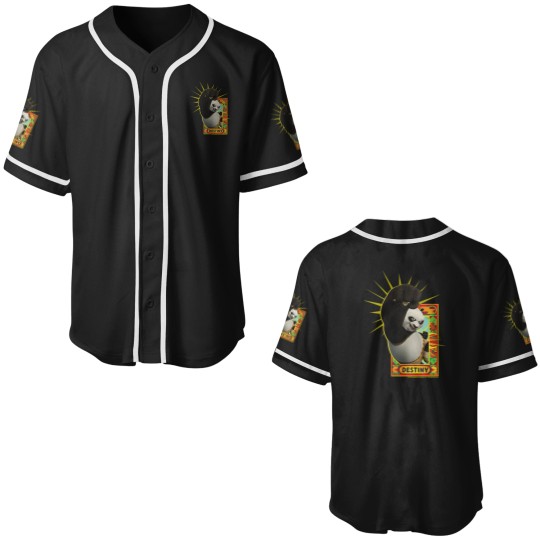 Discover Kung Fu Panda Po Destiny Punch Baseball Jerseys