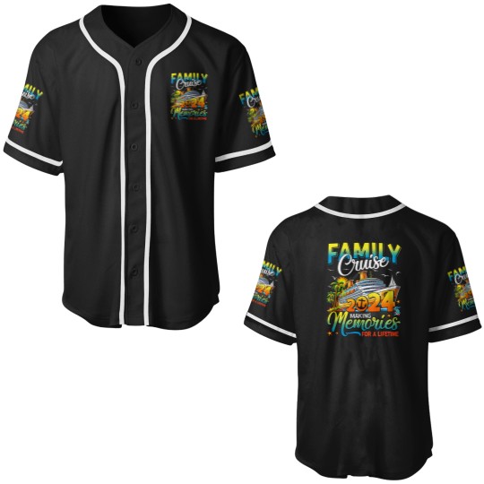 Discover Family Cruise 2024 Making Memories For A Lifetime Summer Baseball Jerseys