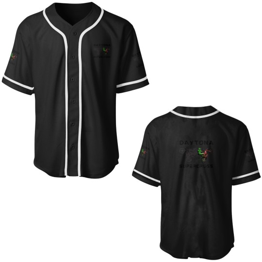 Discover Daytona Supercross Baseball Jerseys