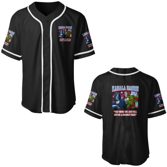 Discover Kamala Harrisss Coconut Tree Baseball Jerseys