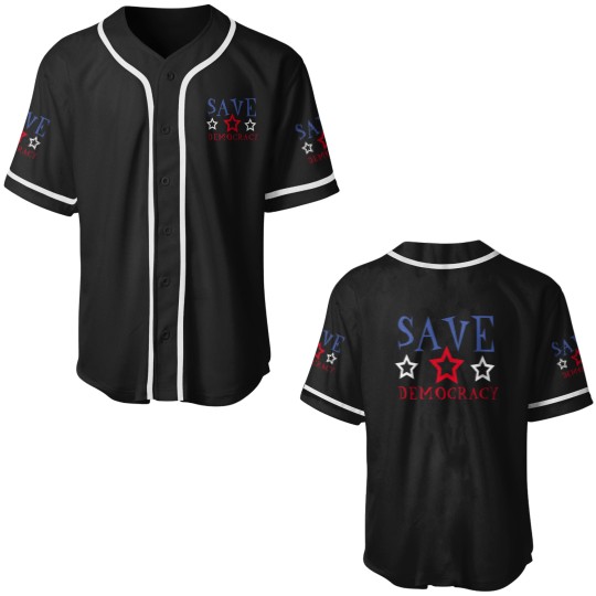 Discover Save our democracysave democracy Premium Baseball Jerseys