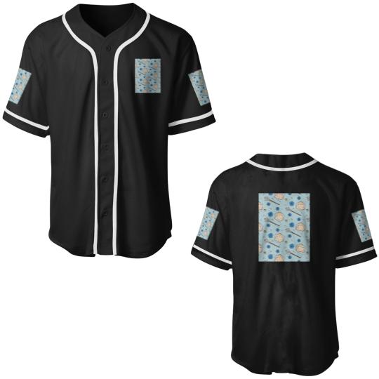 Discover Pike Trickfoot d20 Dice Pattern Graphic Baseball Jerseys