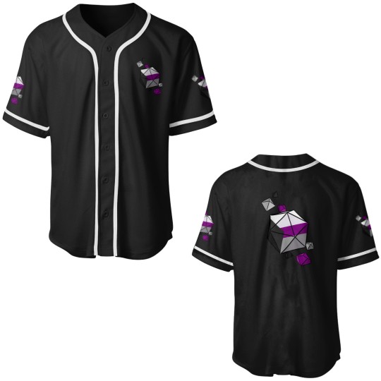 Discover Demisexual Pride Flag Dice Set Baseball Jerseys