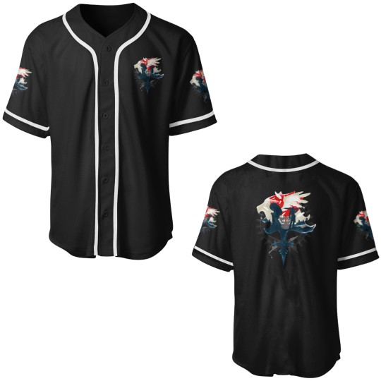 Discover Final Fantasy Viii - Gunblades And Angels Baseball Jerseys