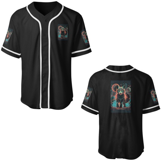 Discover Copia de Copia de Copia de neon lion, Celestial Lion Majesty Canvas Print Baseball Jerseys