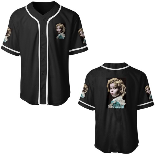 Discover Shirley Temple Oh My Goodness Baseball Jerseys