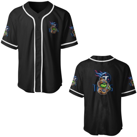 Discover This Team Makes Me Drink Tennesse Titans funny character.png Baseball Jerseys