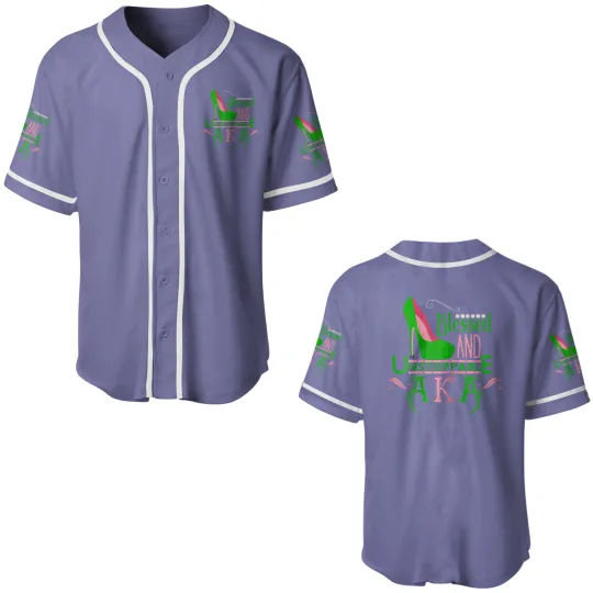 Discover Blessed Alpha Sorority Baseball Jersey