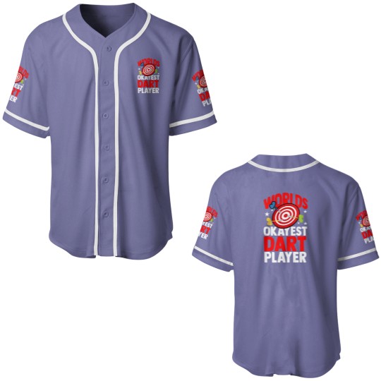 Discover Dart Club Bullseye Triple Baseball Jersey