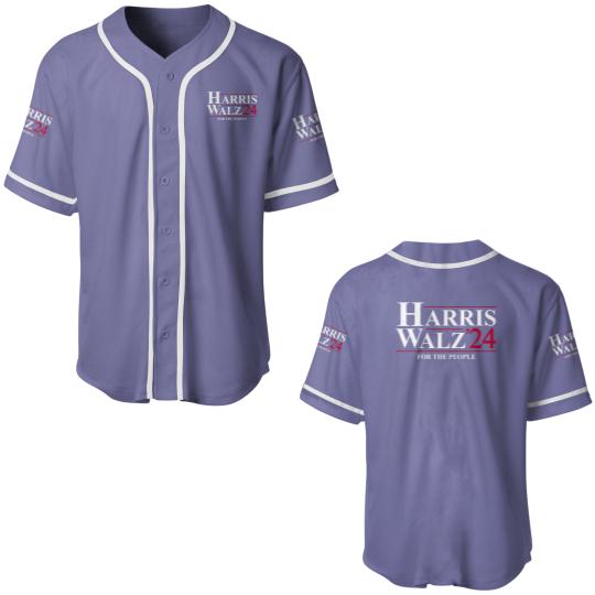 Discover Harris Walz Baseball Jerseys President Kamala Harris 2024 Baseball Jerseys