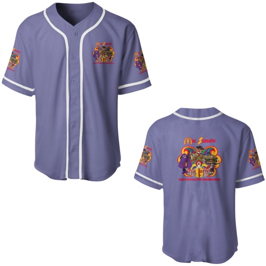 Discover Mac Sabbath Baseball Jerseys