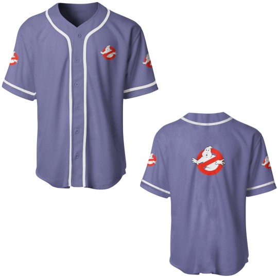 Discover Ghostbusters Original Logo Baseball Jerseys
