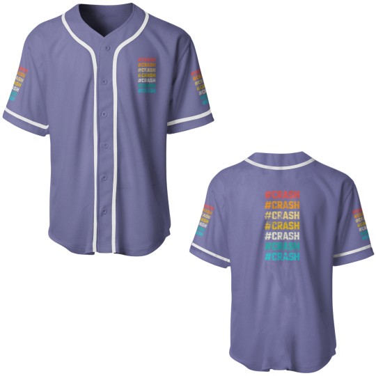 Discover Hashtag Crash Crash Baseball Jerseys