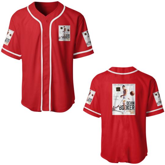 Discover Devin Booker SLAM Poster Baseball Jerseys, Devin Booker Magazine Baseball Jerseys