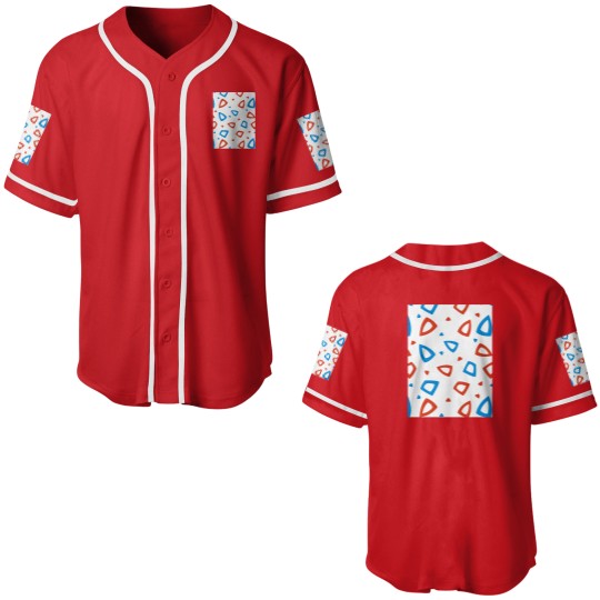 Discover Togepi Pattern Graphic Baseball Jerseys