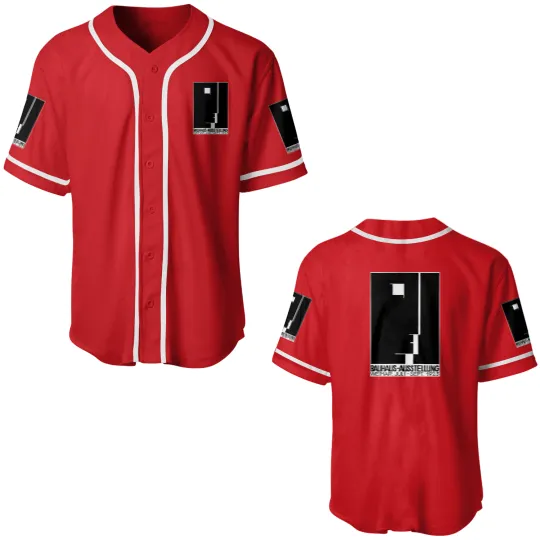 Discover Camicia del movimento Bauhaus, Baseball Jerseys artistica Bauhaus, camicia Bauhaus, Bauhaus