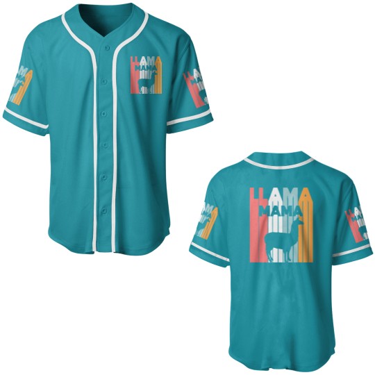 Discover Llama/Alpaca Design - LLAMA MAMA Baseball Jerseys