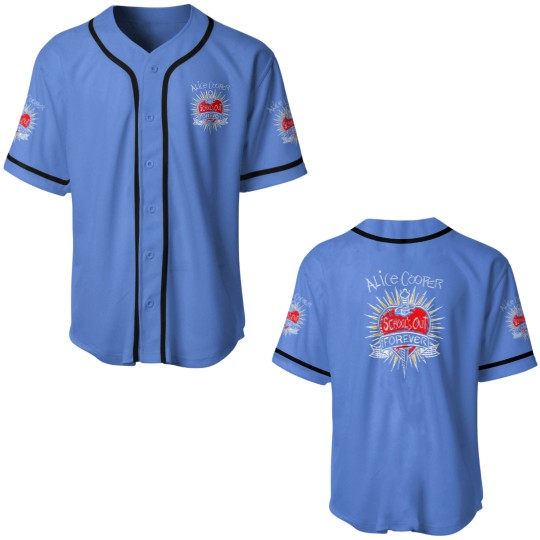 Discover Alice Cooper - Vintage School's Out Forever Baseball Jerseys