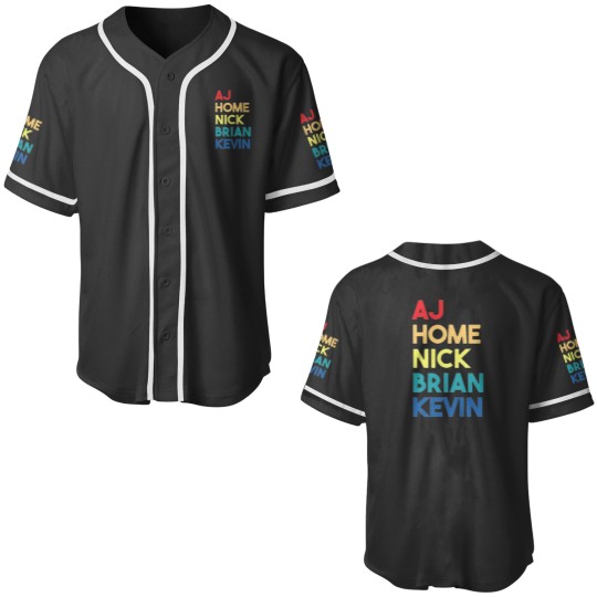 Discover Backstreet Boys Baseball Jerseys