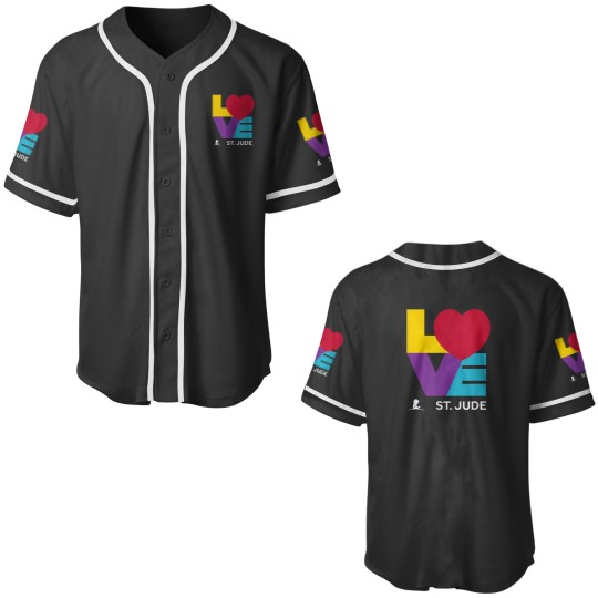 Discover St Jude Childrens Research Hospital LOVE Baseball Jerseys