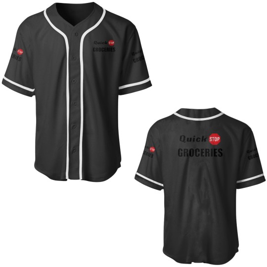 Discover Quick Stop Groceries Variant 1 Baseball Jerseys