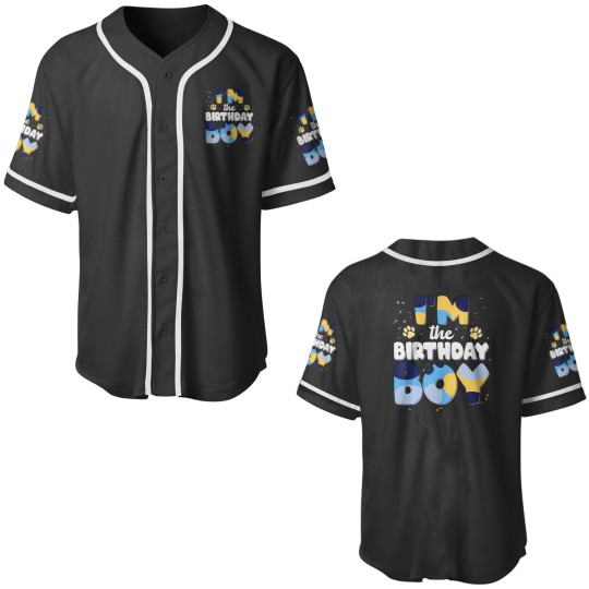 Discover Im The Birthday Boy Dog Family Matching Baseball Jerseys