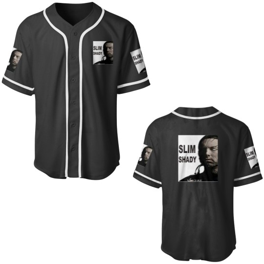 Discover eminemm Slim Shady Hip Hop Baseball Jerseys