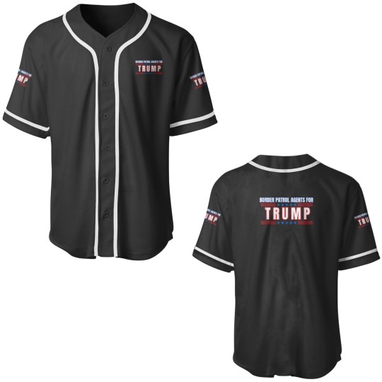 Discover Support Border Patrol Agents Trump 2024 Baseball Jerseys