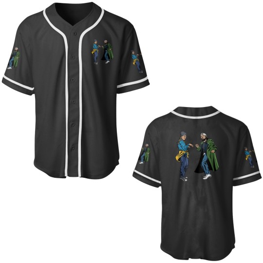 Discover Pulp Jay and Silent Bob Baseball Jerseys