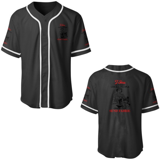 Discover I Sew So I Don't Choke People Baseball Jerseys