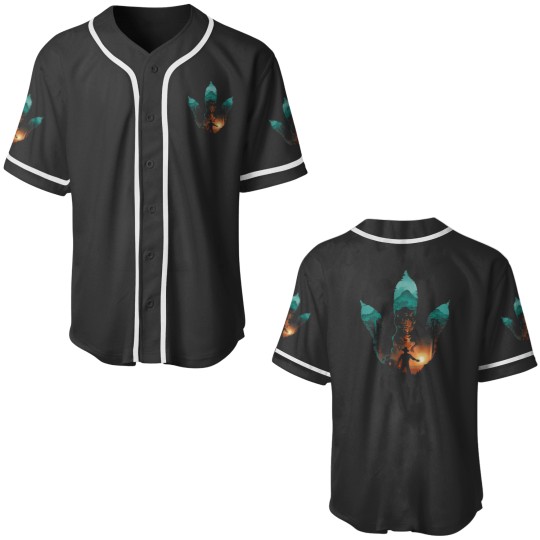 Discover Jurassic Footprint Baseball Jerseys