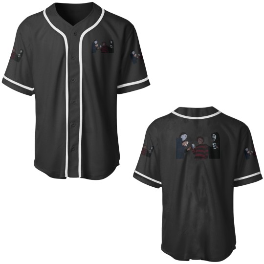 Discover Horror And Coffee Baseball Jerseys