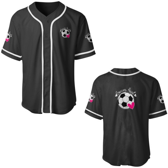 Discover Soccer Aunt Baseball Jerseys