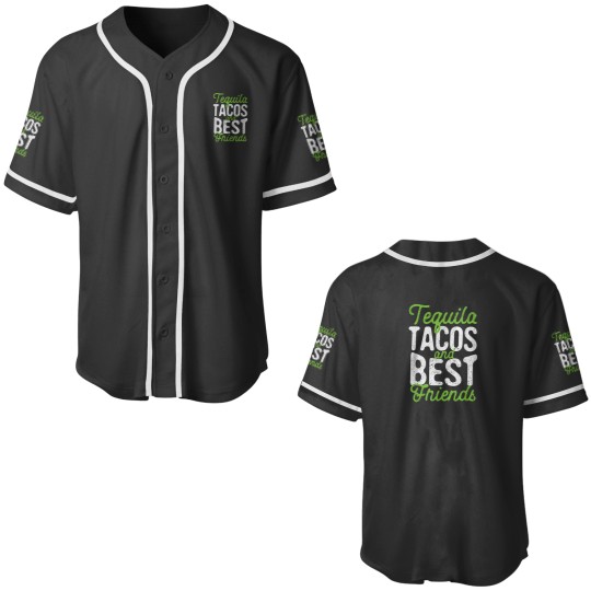 Discover Tequila Tacos And Best Friends Taco Tuesday Cinc Baseball Jerseys