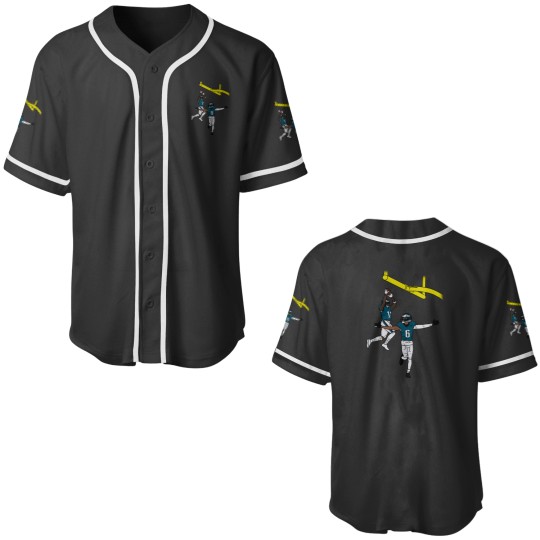 Discover AJ Brown and DeVonta Smith Celebration Baseball Jerseys