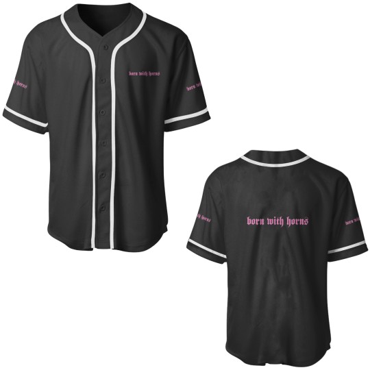 Discover Papercuts mgk born with horns merch Baseball Jerseys